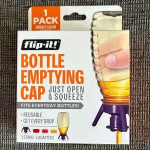 NIB Flip-It Bottle Emptying Cap